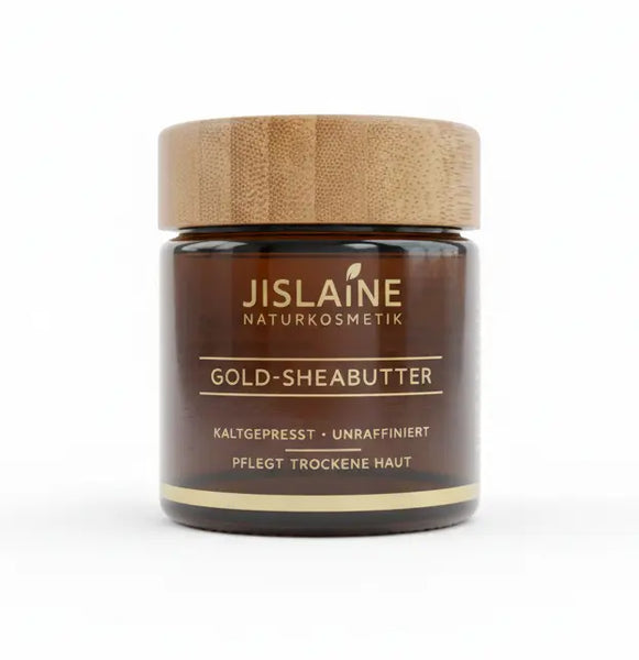 Gold-Sheabutter, kaltgepresst & unraffiniert in Premium Qualitt  Jislaine