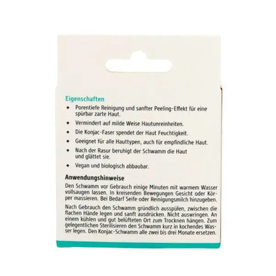 Konjac-Schwamm rund Jislaine Naturkosmetik