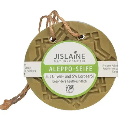 Aleppo-Seife an der Kordel 150g | Jislaine Naturkosmetik