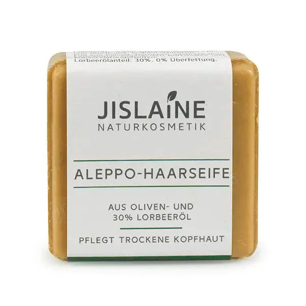 Aleppo Haarseife Natur 100g | Jislaine Naturkosmetik