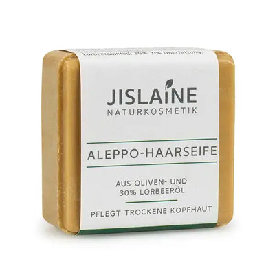 Aleppo-Haarseife 100g mit 30 % Lorbeeröl Jislaine Naturkosmetik