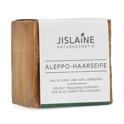 Aleppo-Haarseife mit 30 % Lorbeeröl Blockseife Jislaine Naturkosmetik