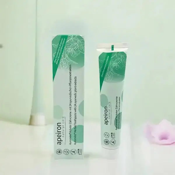 Naturzahnpasta Apeiron Auromère Kräuter-Zahncreme 75 ml Jislaine Naturkosmetik