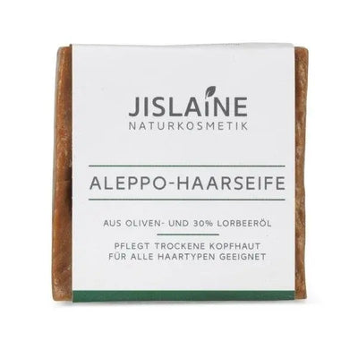 Aleppo Haarseife mit 30% Lorbeeröl  Jislaine Seifen 170g Original aus Syrien