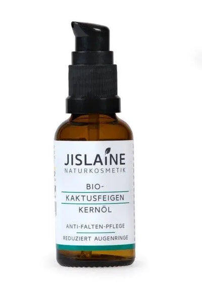 Bio Kaktusfeigenöl  Vegan Jislaine Kaktusfeigenöl Kaktusöl Kaktusolie kaktusfrøolie Anti Oxidanter Anti-Aging gegen Hautfältchen, Augenringe und Altersflecken Jislaine de